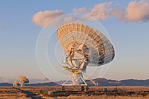 Very Large Array Satellite Dishes