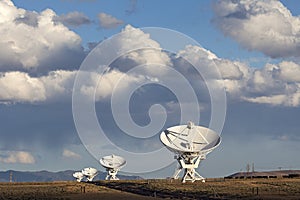 Very Large Array Satellite Dishes