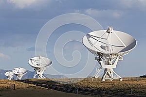 Very Large Array Satellite Dishes