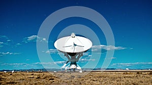 Very Large Array Space Radio Dish VLA Observatories - Time Lapse - 4k