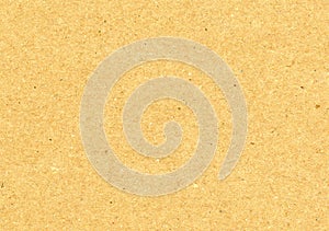 Very large close up scan image of light caramel brown uncoated kraft paper texture recycled rough fiber grain background for
