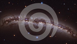 A Very Large Spiral Galaxy