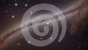 A Very Large Spiral Galaxy