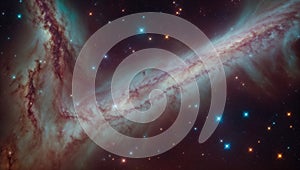 A Very Large Spiral Galaxy