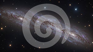 A Very Large Spiral Galaxy