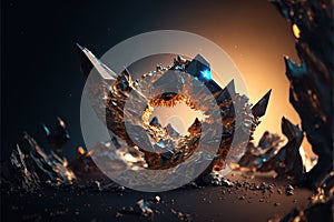 a very nice looking object with some kind of design on it's surface