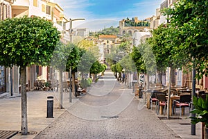 Very nice street in Arta, Mallorca