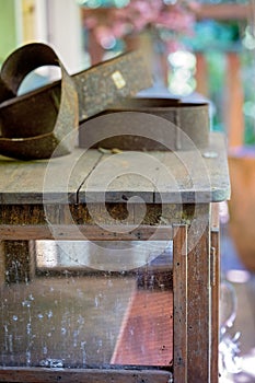 Very Old Antique Kitchen Equipment From A Bygone Era