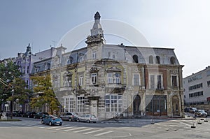 Very old building, from 1898 year, in Ruse town