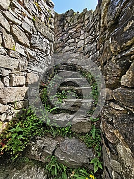 very old castle ruins