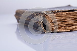 Very old closed book.