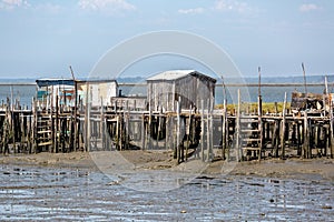 Very Old Dilapidated Fishermen Village