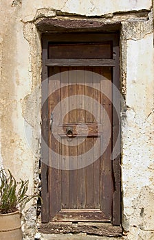 Very old door