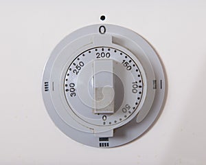 Very old handle of an oven