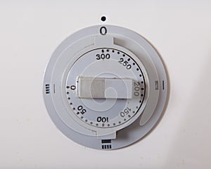 Very old handle of an oven