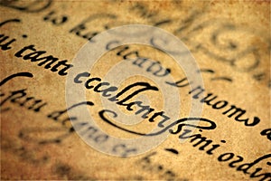 Old handwritten text from 16th century