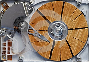 Very old hard disc