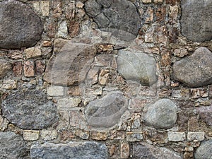 Very old masonry wall