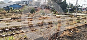 Very old railways track in navi Mumbai