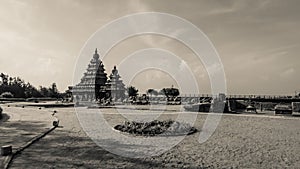 Very Old and Rare Ancient Pictures Of Shore temple is UNESCOs World Heritage Site located at Mamallapuram, Tamilnadu.