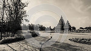 Very Old and Rare Ancient Pictures Of Shore temple is UNESCOs World Heritage Site located at Mamallapuram, Tamilnadu.