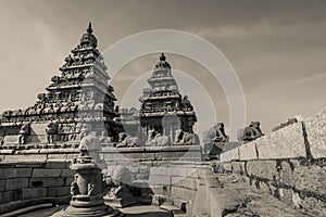 Very Old and Rare Ancient Pictures Of Shore temple is UNESCOs World Heritage Site located at Mamallapuram, Tamilnadu.