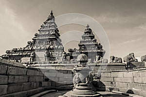 Very Old and Rare Ancient Pictures Of Shore temple is UNESCOs World Heritage Site located at Mamallapuram, Tamilnadu.