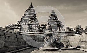 Very Old and Rare Ancient Pictures Of Shore temple is UNESCOs World Heritage Site located at Mamallapuram, Tamilnadu.