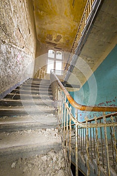 Very old ruinous staircase