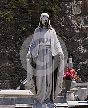 Ancient Statue of a Religious Woman