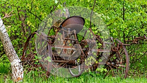 Very old Tedder machine