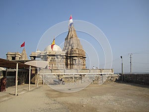 That is the ancient temple in Gujrat in India photo