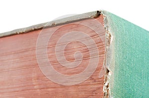 A very old thick book.