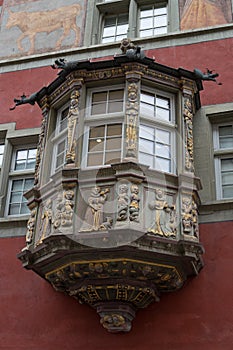 Very old west european style balcony