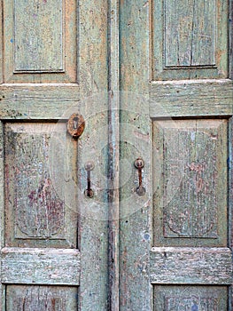 Very Old Wooden Doors