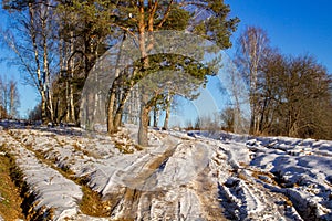 Very poor rural road