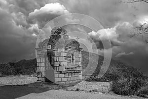 A very small chapel on the road to Dimitsana village in Greece