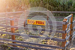 Dog Park at Detering Farm Eugene Oregon photo