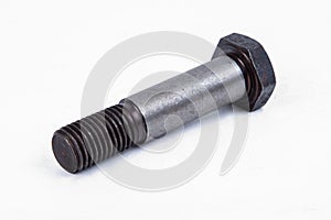 A very strong steel bolt with a diameter of twelve millimeters