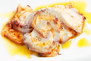 Very Tasty Galician Style Octopus - Spanish Dish photo