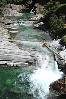 The Verzasca Valley in Tessin, Switzerland