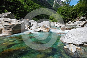 Verzasca Valley in Ticino photo