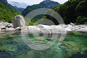 Verzasca Valley in Ticino