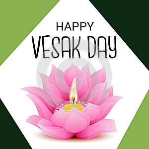 Vesak Day is a holy day for Buddhists. Happy Buddha Day