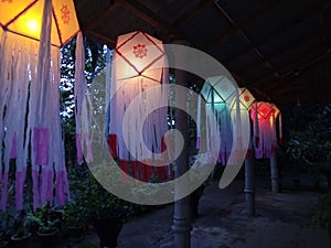 vesak lantern more collur