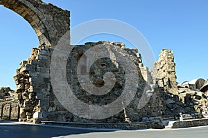 Vespasian Gate, Side, Turkey