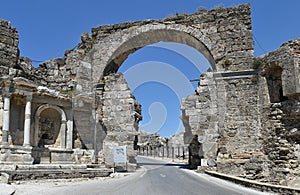 Vespasian Gate in Side