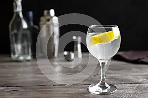 Vesper Martini Cocktail photo
