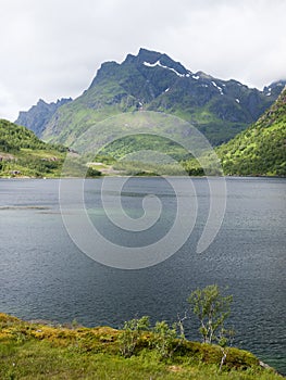 Vesteralen coastal landscape