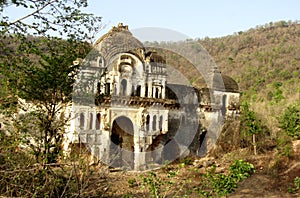 Vestige of old castle of Pathrigarh, Satna, MP, India